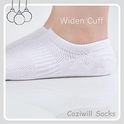 CoziWill Super Comfortable No-Show Socks Kids Adults