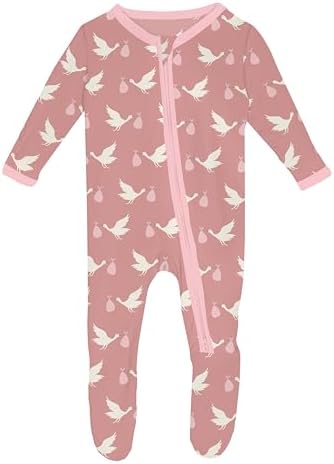 Welcome Home Zipper Footie Pjs for 12-18 Months Soft Comfortable