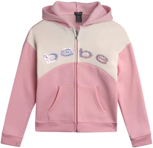 Bebe Girls Cozy Jogger Set Fashion meets Function for Ages 7-12