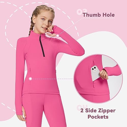 Baleaf Girls Thermal Fleece Jacket