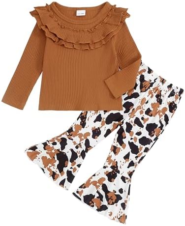 Mioglrie Adorable Toddler Girl Clothes Set