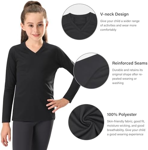 Stelle Youth Girls Athletic Performance T-Shirt