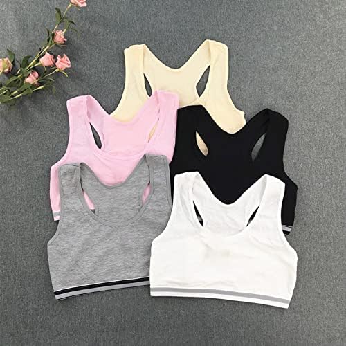 3-Piece Training Bras For Girls Soft Supportive for Girls
