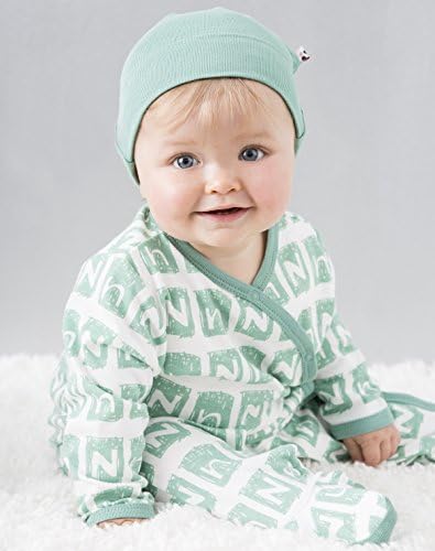 Organic Baby Alphabet FootieRomper with Snaps