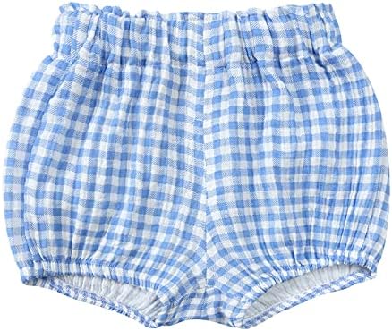 Cute summer cotton and linen shorts for babies and kids