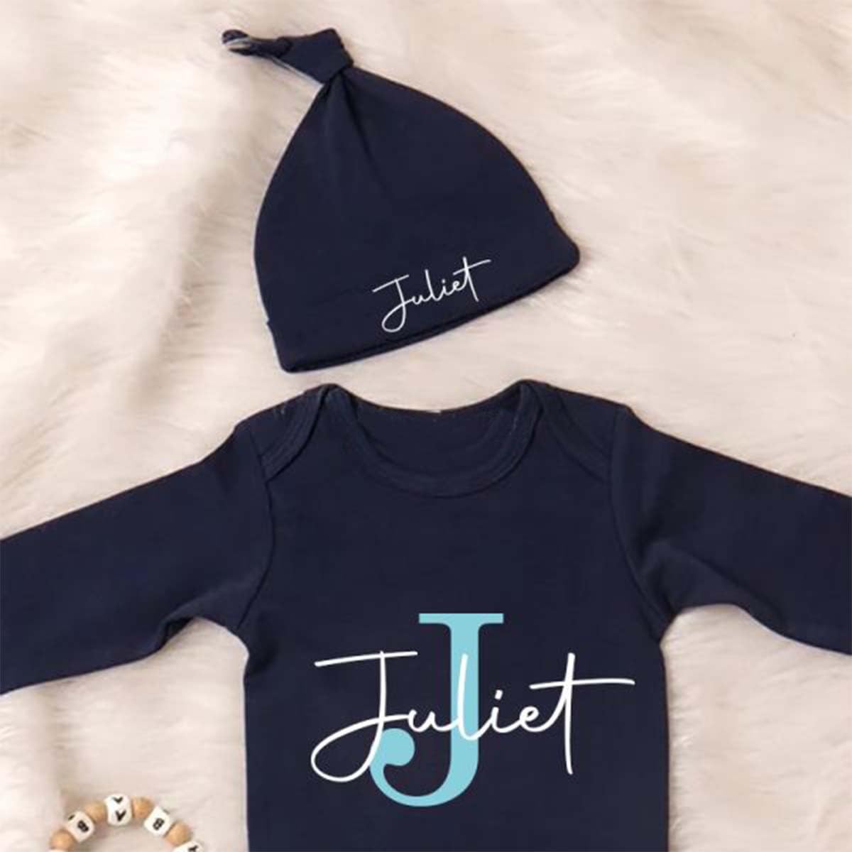 Personalized Hospital Gown for Newborn