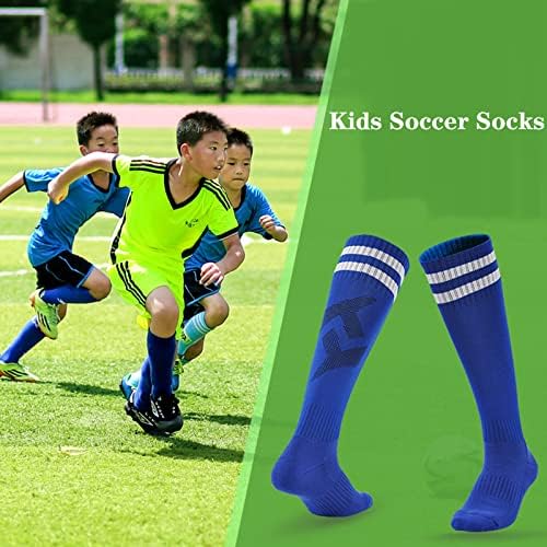 Kids Soccer Socks - Fun Protecting