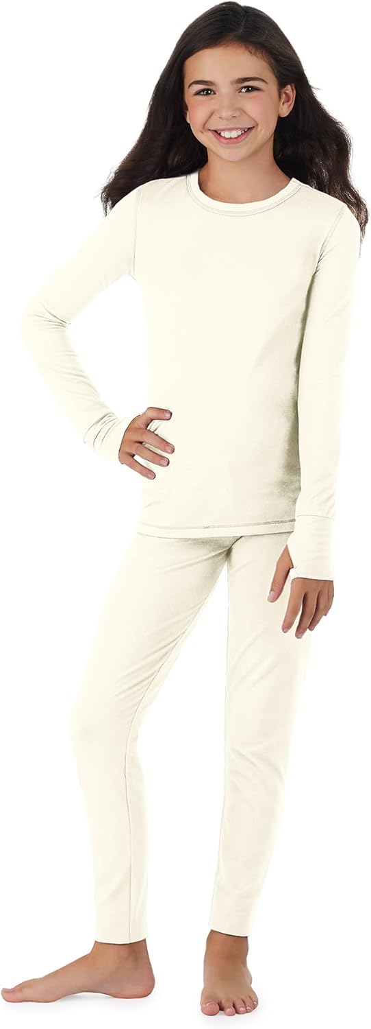 Stay Cozy in the Cold with Our Girls Thermal Set