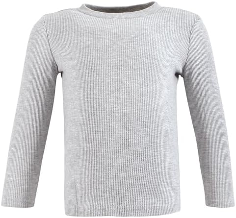 Hudson Baby Unisex Thermal Long Sleeve T-Shirts for Babies