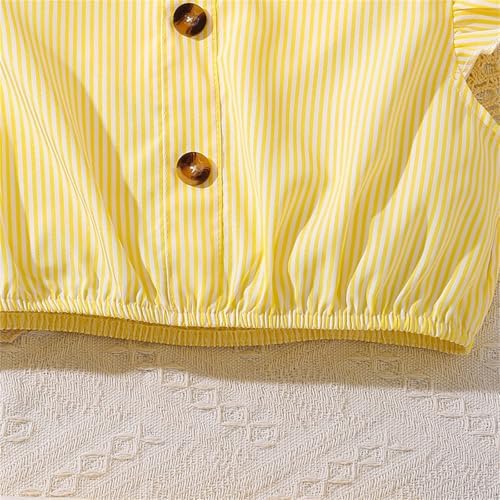 Cute Summer Skirt Set for Girls - 8-13 Years