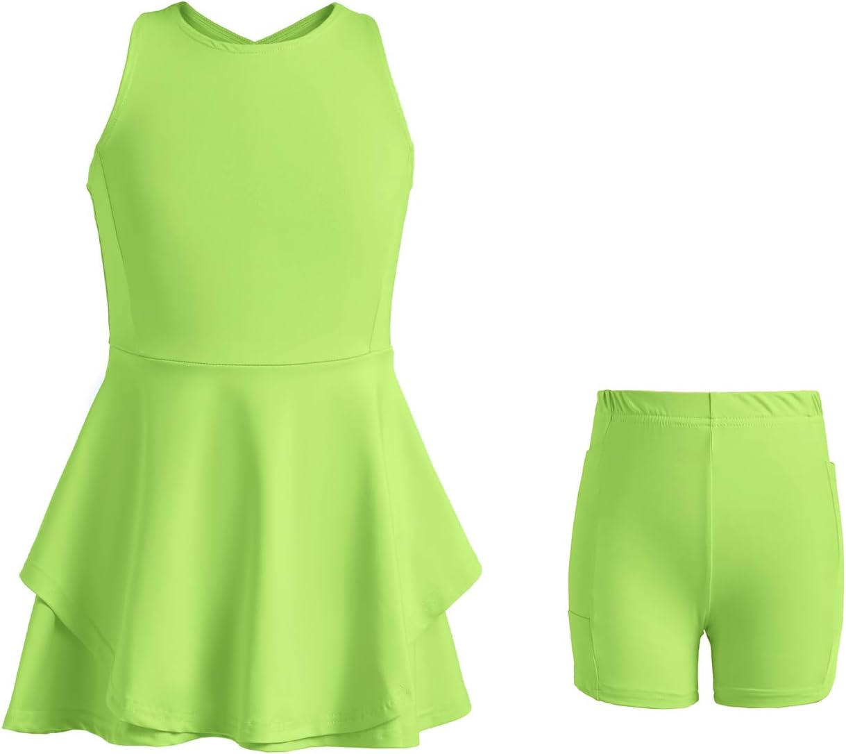 Handrog Kids Girls Tennis Golf Dress Outfit