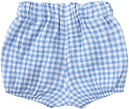 Cute summer cotton and linen shorts for babies and kids