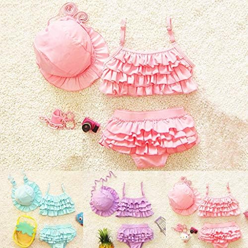 Floral swimsuit set for girls