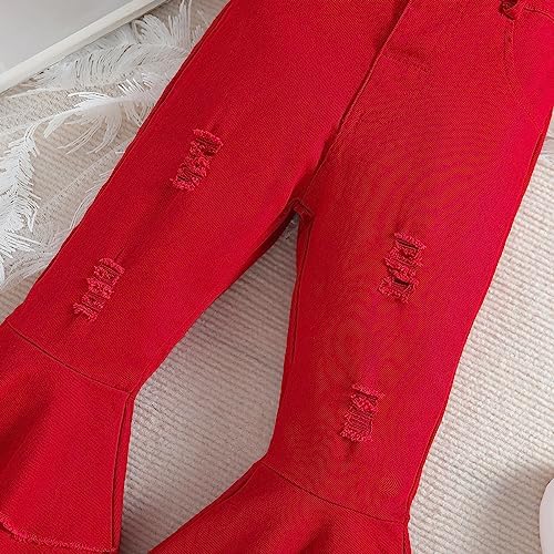lightweight bell bottom flared Leggings for toddlers girls