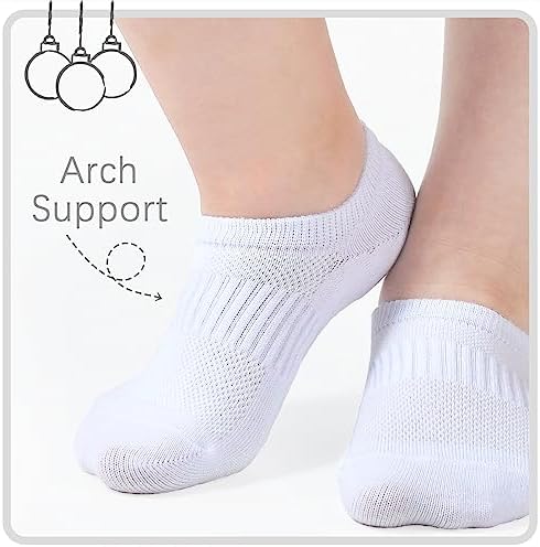 CoziWill Super Comfortable No-Show Socks Kids Adults