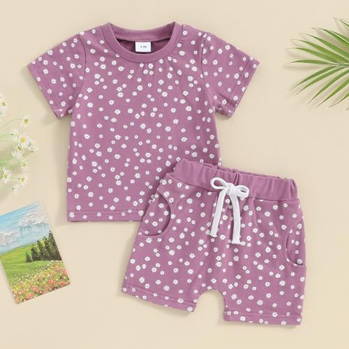 Perfect Toddler Girl Outfit Lightweight Cute 6-24 Months