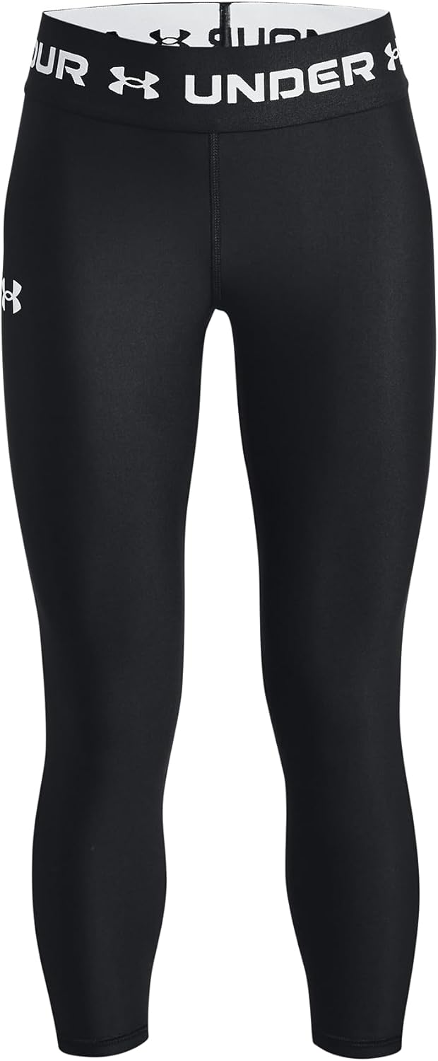 Under Armour Girls HeatGear Ankle Crop Leggings Tech-Inspo