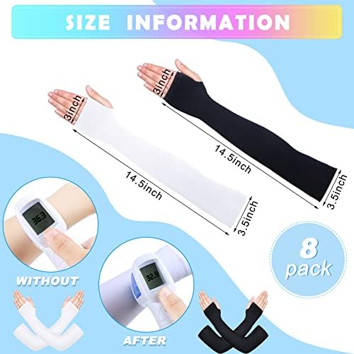 Zhanmai Kids Arm Sleeves Comfortable Breathable and Perfect for Sports