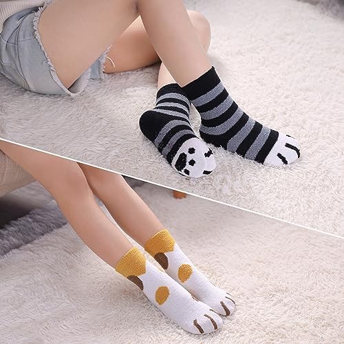 Fuzzy Non-Slip Socks for Kids - Cozy Gift Perfect