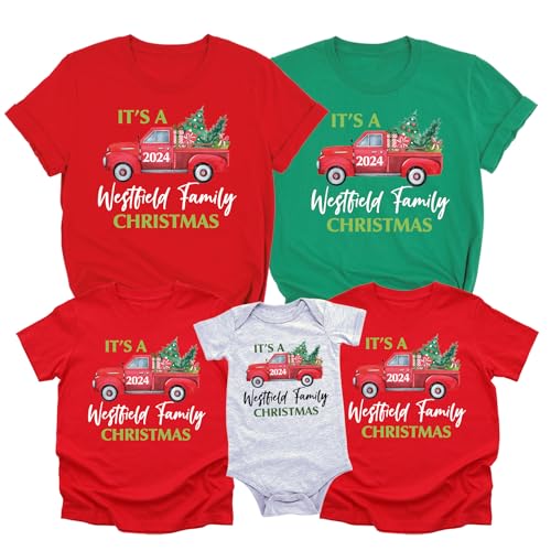 Personalized Christmas Baby Onesie Handmade Custom Bodysuit