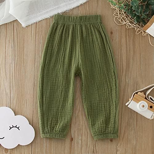 Premium Cotton Linen Bloomers for Boys Girls 6-18 Months