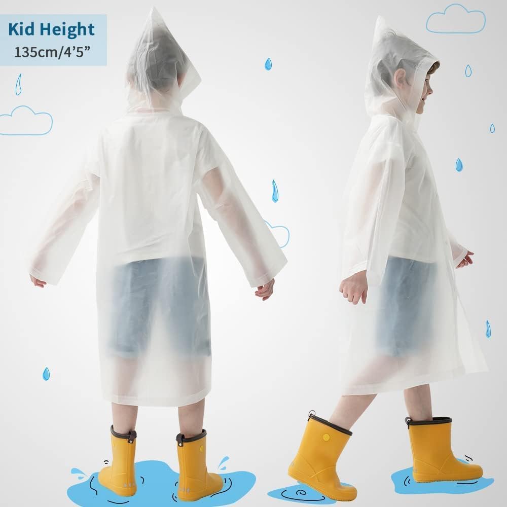 Opret 2-Pack Rain jackets for Kids