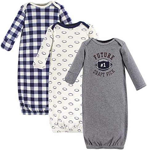 Hudson Baby - Soft comfy baby girl gown 100 cotton everyday wear