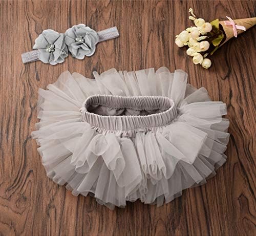 Perfect Choice Baby Girls Tutu Skirt Headband Set 6-24 Months