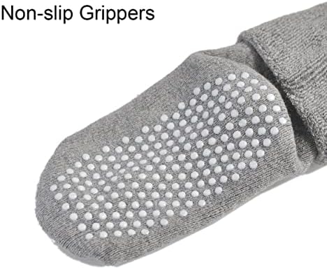EPEIUS Non-Slip Crew Socks for Toddler