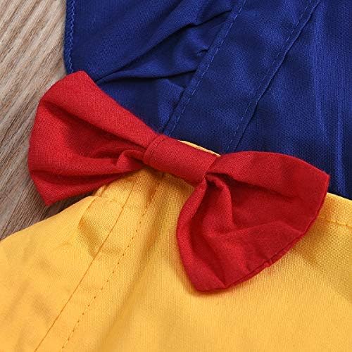 Handmade Princess Snow White Romper Set for Baby Girls