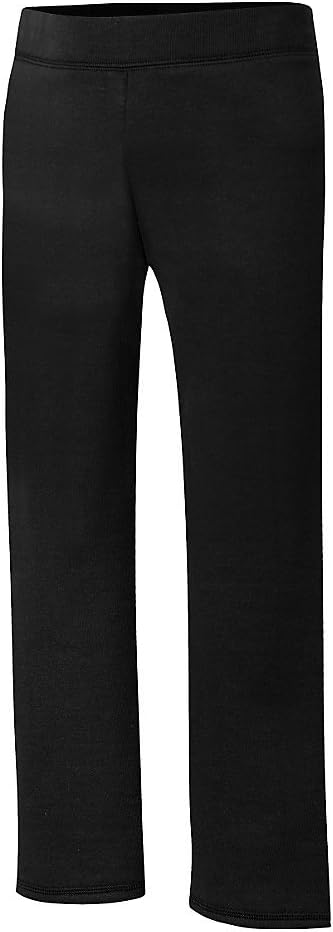 Big ComfortSoft EcoSmart Open Bottom Leg sweatpants Hanes Girls