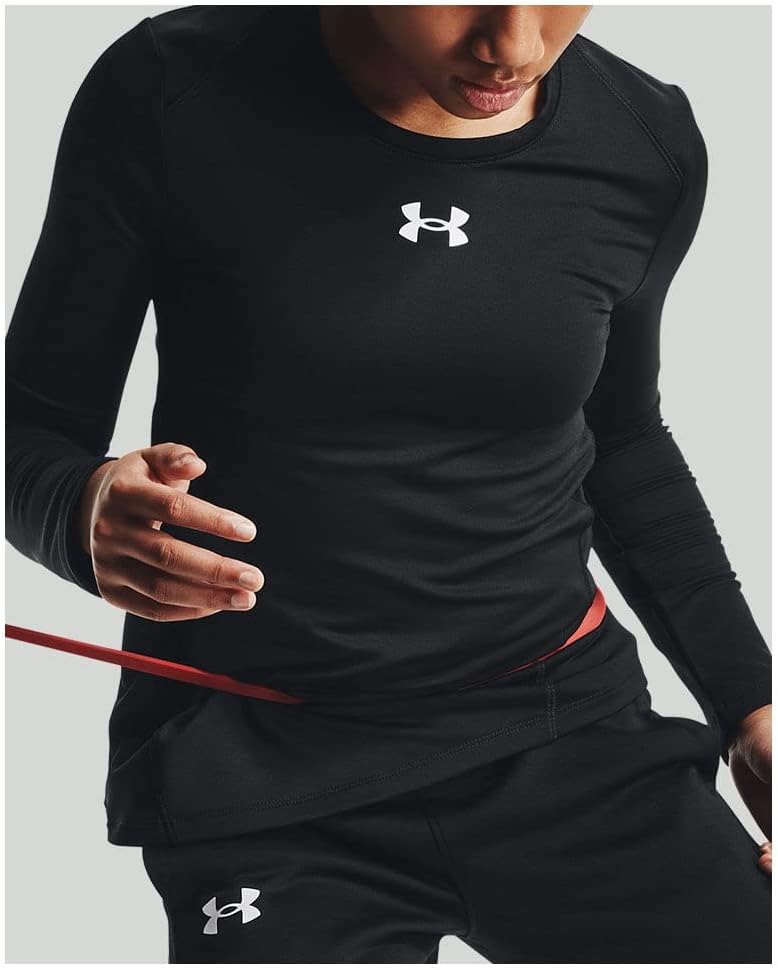Under Armour Girls Cozy Long Sleeve Crew Neck T-Shirt