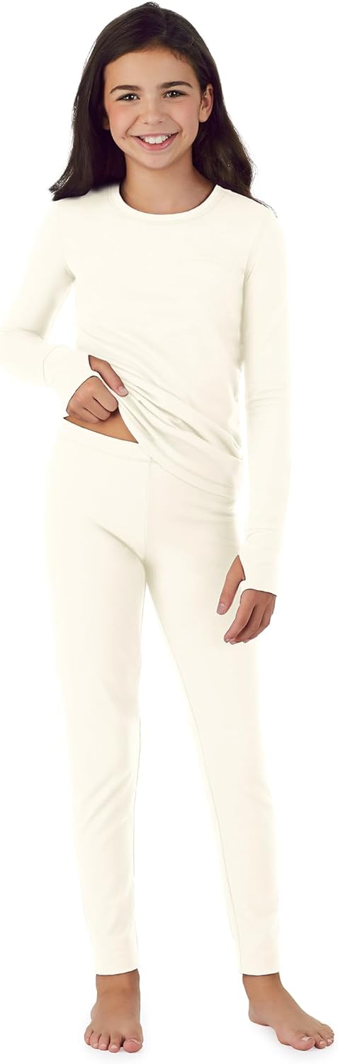 Stay Cozy in the Cold with Our Girls Thermal Set