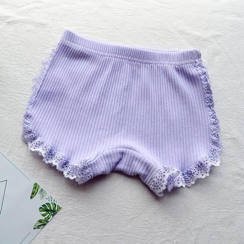 Cute Ruffled Plaid Print Summer Shorts for Kids