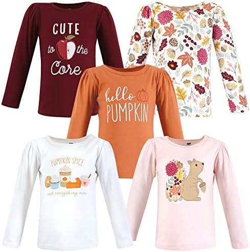 Hudson Baby Soft Baby Long Sleeve T-Shirts Set