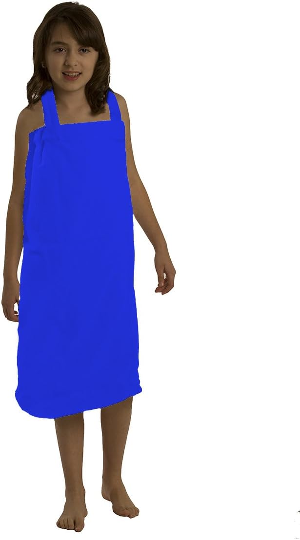 Girls Small Royal BY LORA Shower Wrap Towels