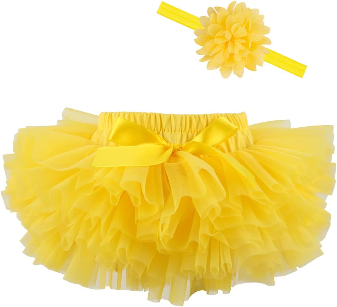 HOOL Chean Cute Comfy Baby Tutu Skirt Set for Girls