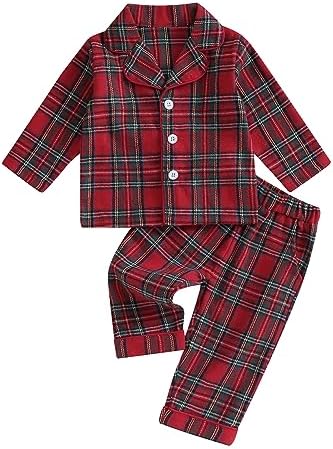 Cozy Christmas Pajamas for Kids Boys Girls