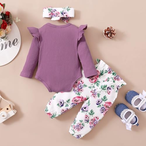 Perfect Newborn Girl dressed in neon Combinations - for Fall Winter