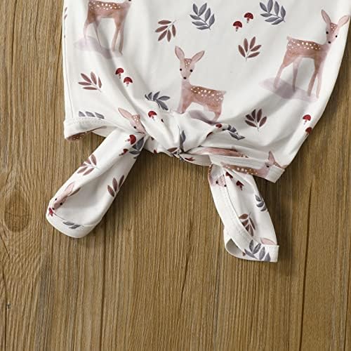 Newborn Knotted Gown Soft Cotton Onesie