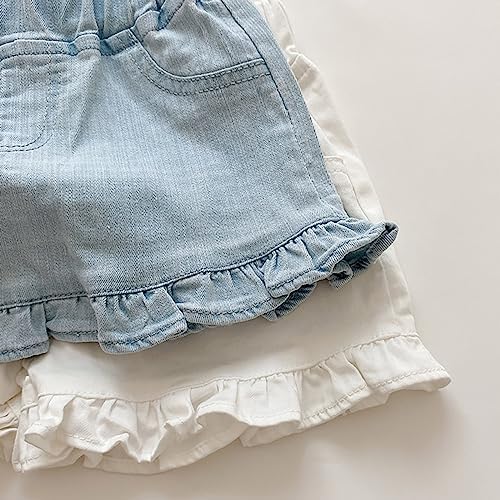 Fireardy Toddler Boys Denim Elastic Waist Shorts