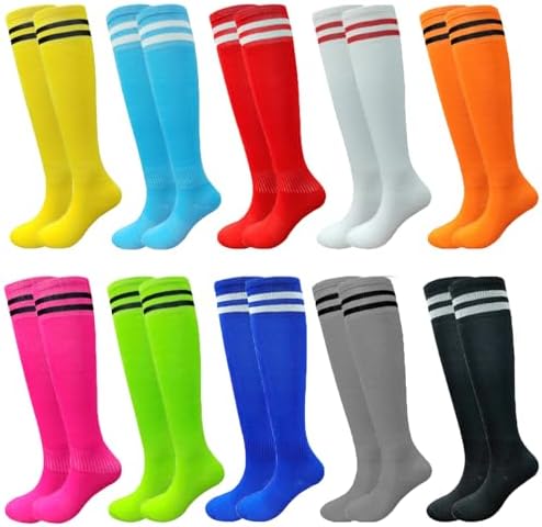 Kids Soccer Socks - Fun Protecting