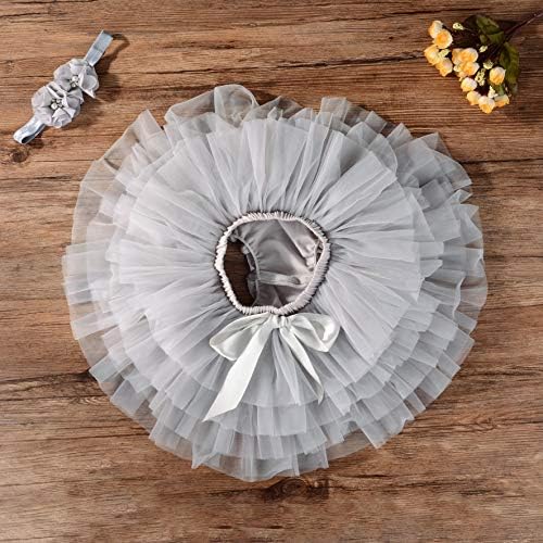 Perfect Choice Baby Girls Tutu Skirt Headband Set 6-24 Months