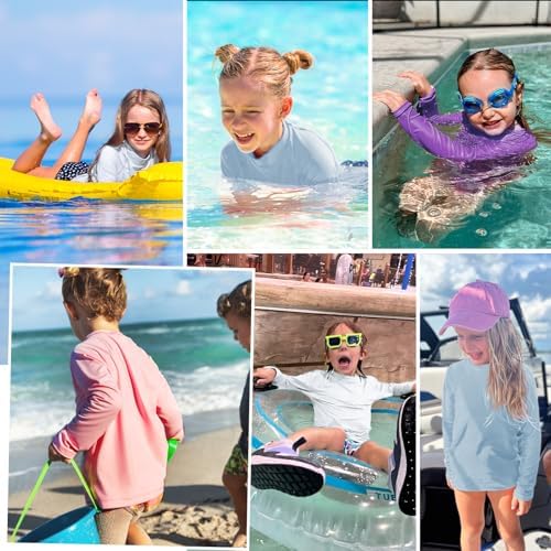 American Trends Girls Rash Guard UPF 50 Protection