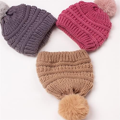 Soft Cotton POM POOM WINTER HAT for Babies toddlers