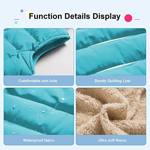 Warm Puffer Vest for Kids Soft Waterproof and Cozy