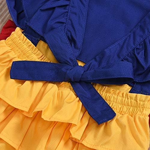 Handmade Princess Snow White Romper Set for Baby Girls