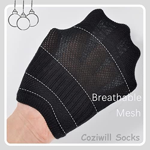 CoziWill Socks No Show Girls 12 Pair