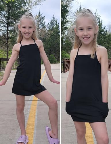Arshiner Girls Romper Dress with Shorts for 5-15 Y AddINFO