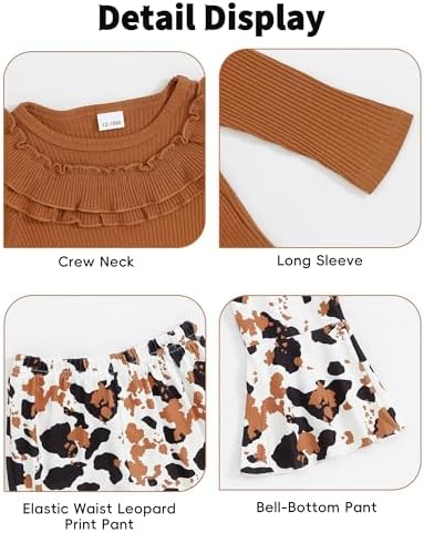 Mioglrie Adorable Toddler Girl Clothes Set